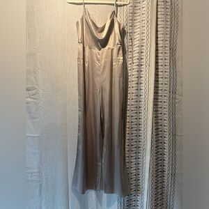 Satin jumpsuit